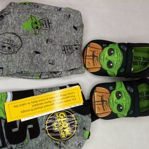 BOYS PJ SET, LEGO STAR WARS BABY YODA PJ SET, NWT